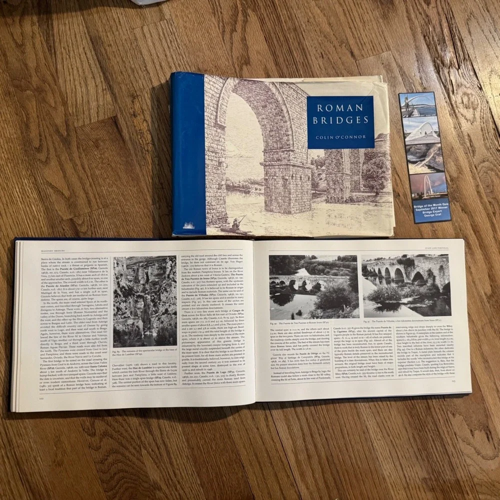Roman Bridges by‎ Colin O'Connor (1993, Hardcover) 1st Ed Cambridge Univ. Press